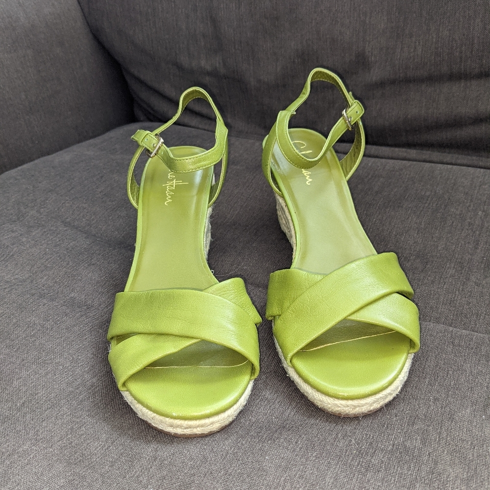 Cole Haan espadril wedges 9